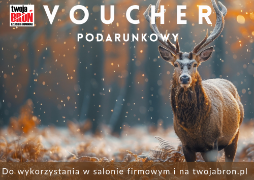 Voucher podarunkowy / Karta podarunkowa - widok z przodu