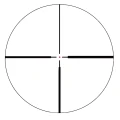 Luneta Vector Optics Continental 1-6x24 Hunting SFP – widok siatki celowniczej