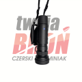 Noktowizor Zeiss NV 5,6x62 T widok z boku z zamocowanym paskiem i osłoną obiektywu