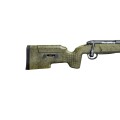 Karabin Sabatti Tactical EVO Olive Black - zbliżenie na kolbę z regulacją zaczepu policzka