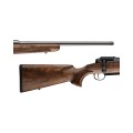 Sztucer Mauser 25 Pure - zbliżenie na lufę, łoże i uchwyt pistoletowy z zamkiem