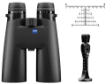Lornetka ZEISS Conquest HDX 15x56 LRP z siatką dalmierczą oraz adapterem