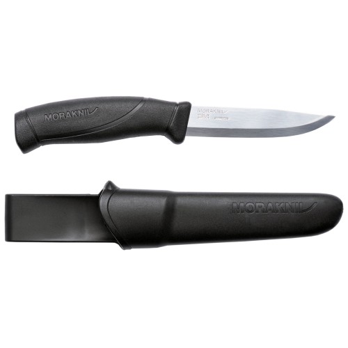 Nóż Morakniv Companion widok od góry na nóż+pochwę