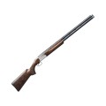 Strzelba Browning 825 Sporter Trap Forearm – widok z boku, drewniana kolba i lufy nad-pod