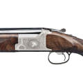 Strzelba Browning B525 Sporter Autumn Silver Adjustable – ujęcie akcji z bliska, grawerowania