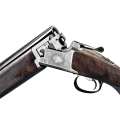 Strzelba Browning B525 Sporter Autumn Silver Adjustable – widok na kolbę i baskę, regulowany tyłek