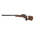 Karabinek Winchester Xpert Thumbhole Threaded - zbliżenie na kolbę thumbhole