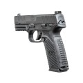 Pistolet FN 509 MS Blk/Blk – widok pod kątem z przodu