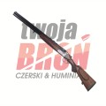 Kniejówka Merkel Suhl kal. 7x65R, 12/70 - widok ogólny broni z prawej strony