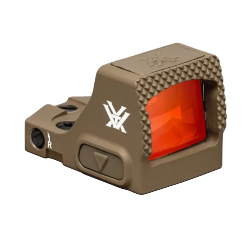 Kolimator Vortex Defender-CCW 3 MOA Tan - widok z boku