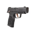 Pistolet Sig Sauer P365 XL Rose - widok z prawej strony pod kątem
