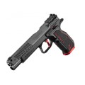 Pistolet CZ Shadow 2 Target – widok z góry na zamek i lufę