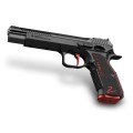 Pistolet CZ Shadow 2 Target z lufą 6 cali – widok boczny