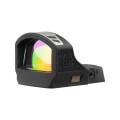Kolimator Sig Sauer Romeo-RS Pro SOR02030 - widok pod kątem, soczewka i przycisk regulacji