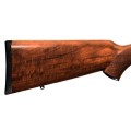 Sztucer Mauser M12 Pure - zbliżenie na tylną część kolby z płytą amortyzującą
