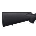 Sztucer Mauser M12 Black Impact - zbliżenie na tylną część kolby z płytą amortyzującą