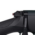 Sztucer Mauser M12 Black Impact - zbliżenie na wskaźnik bezpiecznika i numer seryjny karabinu
