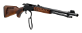 Karabinek Savage REVEL DLX .22 LR - widok pod kątem z otwartym zamkiem