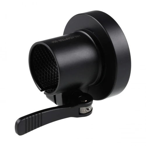 Adapter 50 mm do lunety umożliwiający montaż nasadki termowizyjnej HIKMICRO Thunder 2.0, widok pod kątem