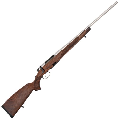 Sztucer Steyr Arms SM12 Stainless - widok z prawej strony, stalowa lufa