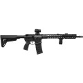 Karabinek Sig Sauer M400 Sentry 16" - widok całości z prawej strony, wyposażony w kolimator