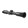 HIKMICRO Alpex 4K Lite – widok od strony okularu celownika noktowizyjnego z uchwytem pod IR