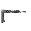 Karabinek Sig Sauer M400 Tread v2 11" - zbliżenie na wylot lufy i kompensator