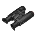Lornetka termowizyjna HIKMICRO Habrok HH35LN LRF 940 nm w ujęciu z góry pod kątem na białym tle