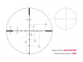 Siatka celownicza BDC lunety Vortex Crossfire II 6-24x50