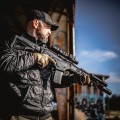 Luneta celownicza Vortex Strike Eagle 1-8x24 FFP 30 mm EBR-8 podczas strzelania