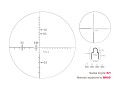 Siatka celownicza monokularu Vortex Solo 8×36 R/T