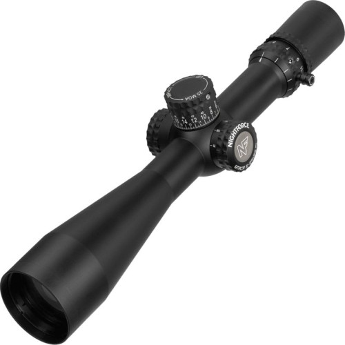 Luneta celownicza Nightforce ATACR 5-25x56 ZeroStop F1 MIL-C 0.1Mil-rad DigIllum (C579) - widok z przodu pod kątem