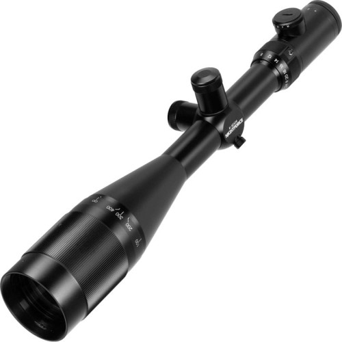 Luneta celownicza Nightforce Benchrest 8-32x56 NP-R2 .125MOA (C112) - widok z przodu pod kątem