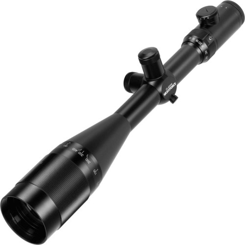 Luneta celownicza Nightforce Benchrest 12-42x56 NP-2DD .125MOA (C107) - widok z przodu pod kątem