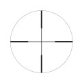 Luneta celownicza Vortex Crossfire HD 4-12x44 1" WideRange Plex MOA widok na siatkę celowniczą