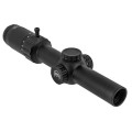 Luneta celownicza Primary Arms Classic 1-6x24 SFP Duplex, 30 mm - widok z tyłu pod kątem