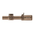 Luneta celownicza Primary Arms Compact PLx-1-8x24 mm FFP iR ACSS Griffin M8 MIL FDE - zbliżenie na wieżyczki regulacji