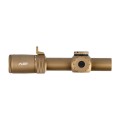 Luneta celownicza Primary Arms Compact PLx-1-8x24 mm FFP iR ACSS Nova Reticle FDE - zbliżenie na wieżyczki regulacji