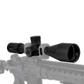 Luneta celownicza Primary Arms PLx 6-30x56 mm FFP iR ACSS-Apollo-6.5CR/.224V - widok z boku pod kątem na karabin z zamontowaną luneta celownicza