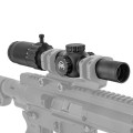 Luneta celownicza Primary Arms SLx 1-6x24 mm FFP iR ACSS Raptor 7,62x39 / .300 BLK - widok z boku pod kątem na karabin z zamontowaną luneta celownicza