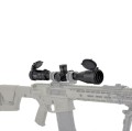 Luneta celownicza Primary Arms SLx 4-16X44 mm FFP iR ACSS Apollo 6.5CR/.224V - widok z boku pod kątem na karabin z zamontowaną luneta celownicza