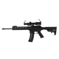 Luneta celownicza Primary Arms SLx 1-6x24 mm SFP Gen III iR ACSS .22 LR - widok z boku karabinu z zamontowana luneta celownicza