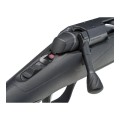Sztucer Browning X-Bolt 2 Nordic Varitech Black ADJ THR – zbliżenie na lufę z gwintem, widok z góry