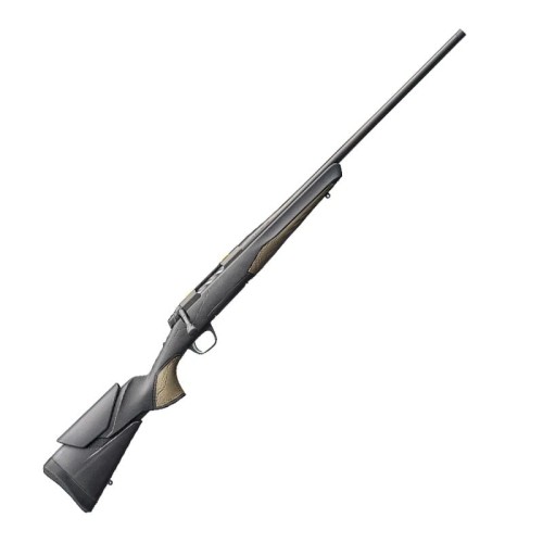 Sztucer Browning X-Bolt 2 Distance Varitech Black ADJ THR – widok z boku, czarna kolba syntetyczna