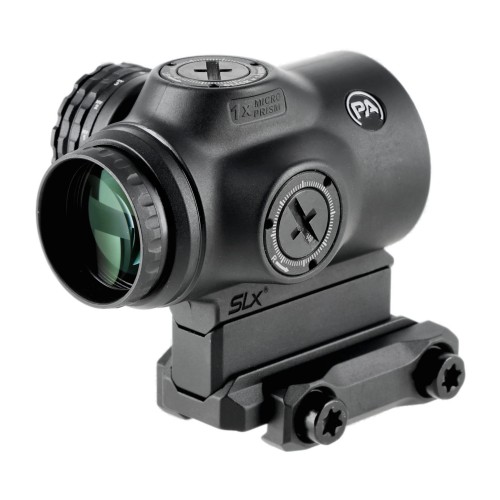 Celownik pryzmatyczny Primary Arms SLx 1x Micro Prism iR Green ACSS Gemini 9 mm - widok z przodu pod kątem