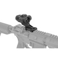 Celownik pryzmatyczny Primary Arms SLx 3x Micro Prism iR Green ACSS Raptor 7,62x39/.300 AAC Yard - celownik zamontowany na karabinie
