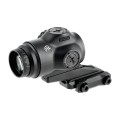 Celownik pryzmatyczny Primary Arms SLx 3x Micro Prism iR Red ACSS Raptor 5,56/.308 Meter - widok z przodu pod kątem