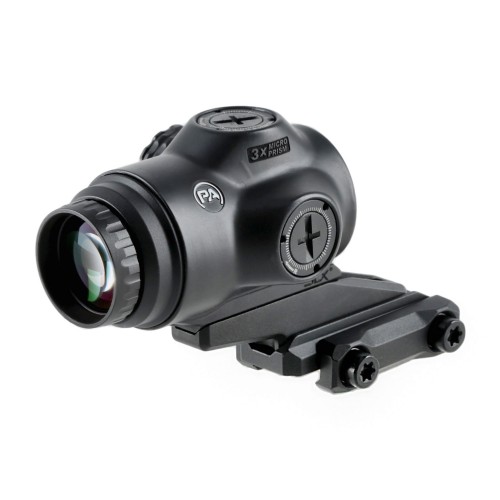 Celownik pryzmatyczny Primary Arms SLx 3x Micro Prism iR Red ACSS Raptor 5,56/.308 Yard - widok z przodu pod kątem