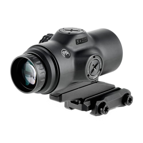 Celownik pryzmatyczny Primary Arms SLx 5x Micro Prism iR Red ACSS Aurora 5,56/.308 Yard - widok z prawej, od przodu