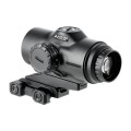 Celownik pryzmatyczny Primary Arms SLx 5x Micro Prism iR Red ACSS Aurora MIL - widok z prawej, tarcza podświetlenia